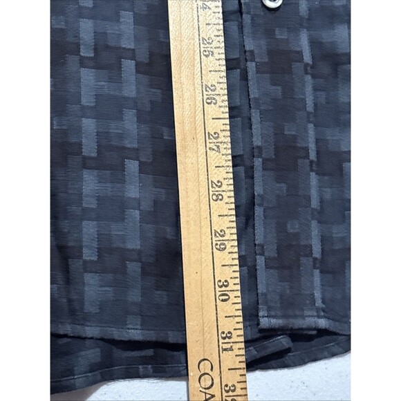 Robert Graham Flip Cuff Dress Shirt Mens sz XL Embriodered - Picture 13 of 16